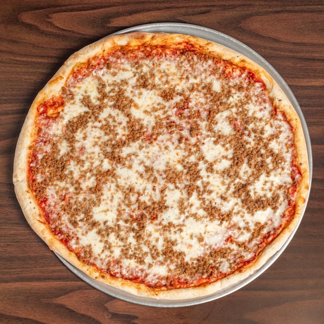 Sausage Pizza.